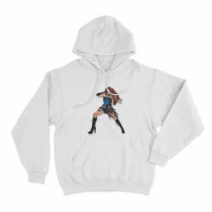 Drag Queen Unisex Hoodie White