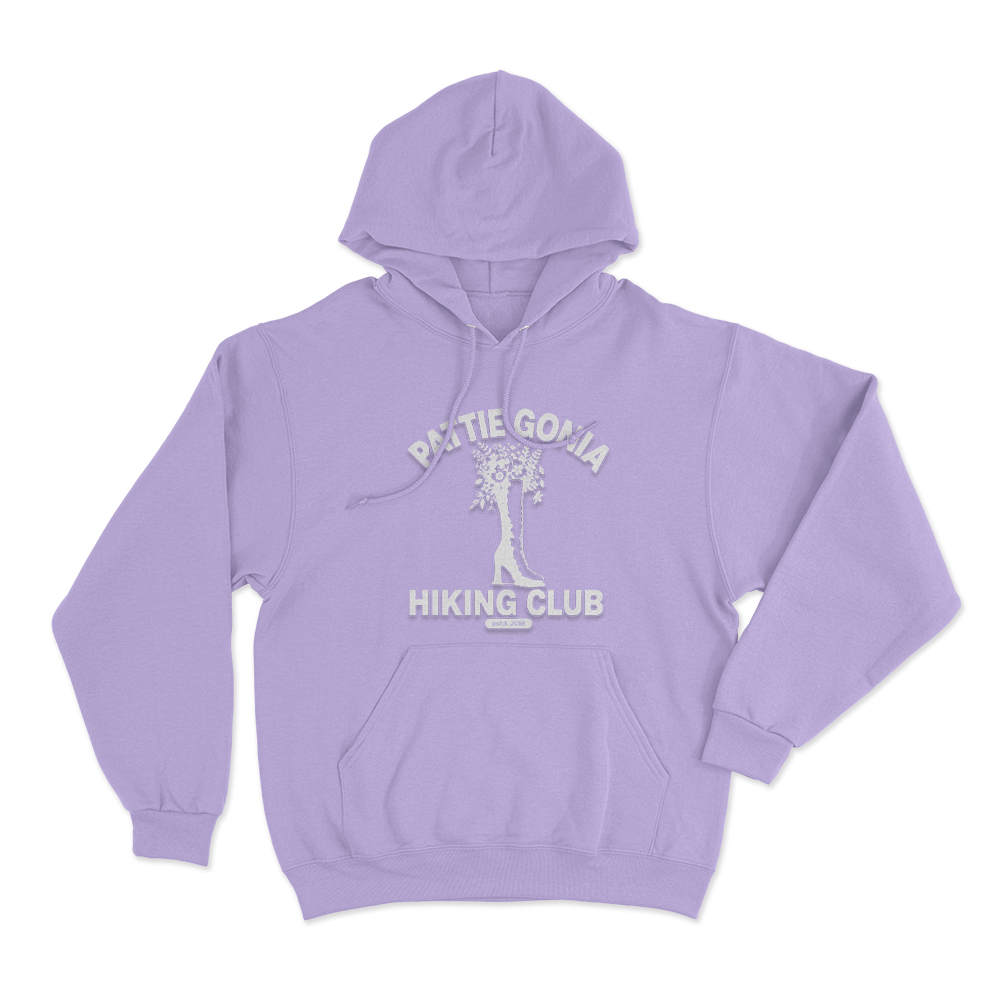 Hiking Club Logo Unisex Hoodie Purple Hiking Club Logo Unisex Hoodie Purple