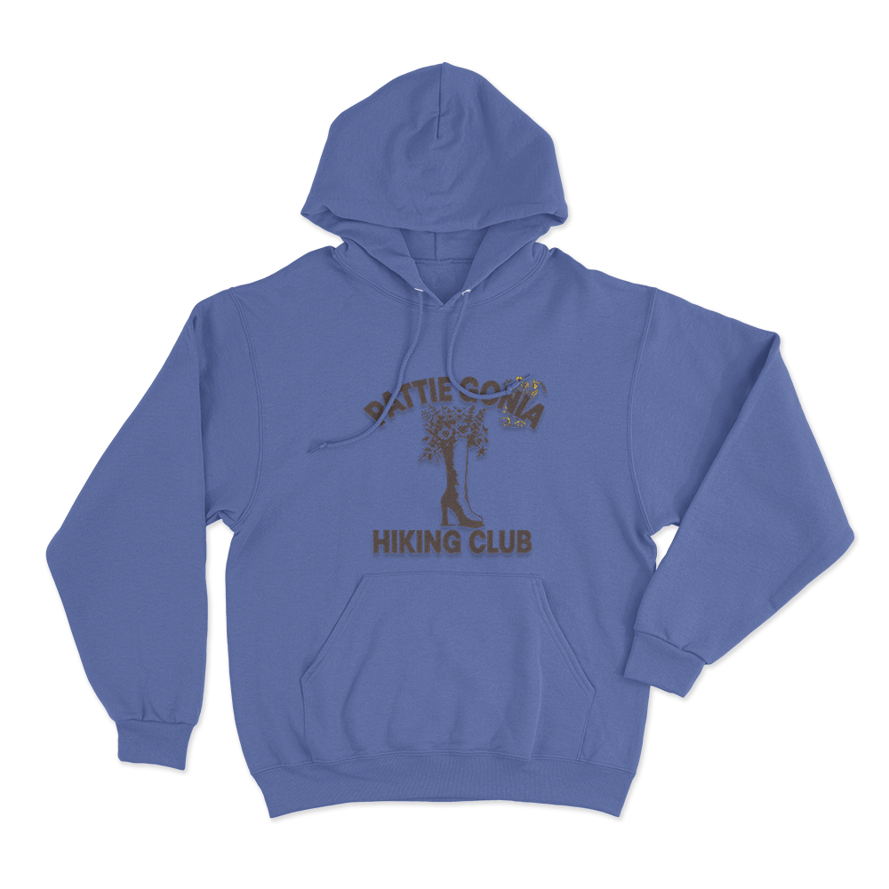 Pattie Gonia Hiking Club Unisex Hoodie Blue Pattie Gonia Hiking Club Unisex Hoodie Blue