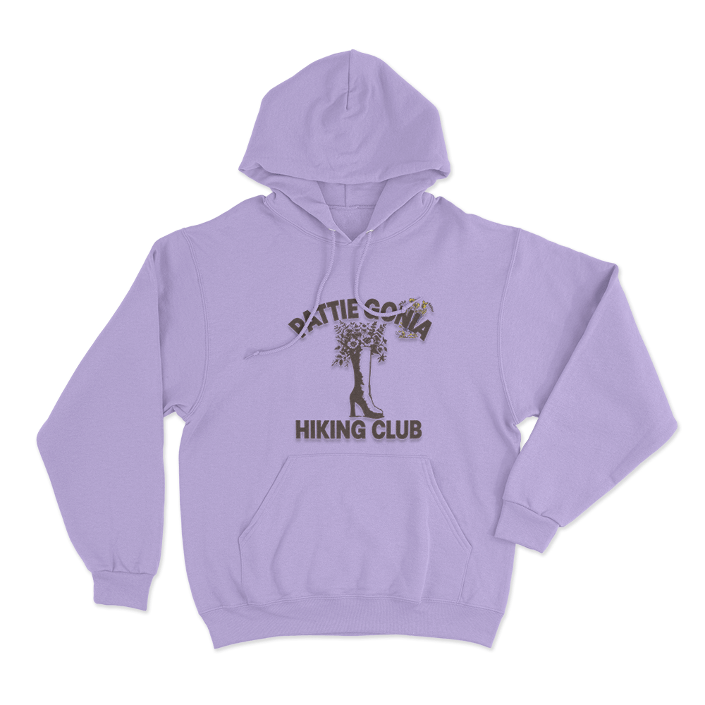 Pattie Gonia Hiking Club Unisex Hoodie Purple Pattie Gonia Hiking Club Unisex Hoodie Purple