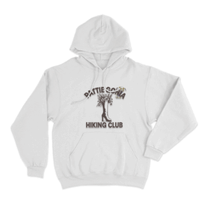 Pattie Gonia Hiking Club Unisex Hoodie White