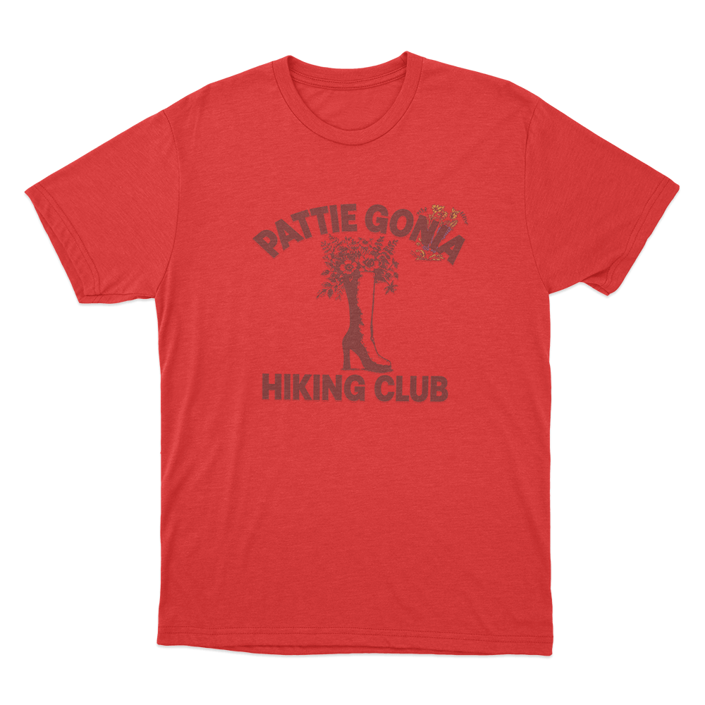 Pattie Gonia Hiking Club Unisex T Shirt Red Pattie Gonia Hiking Club Unisex T Shirt Red