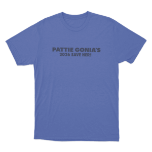 Pattie Gonia Save Her Tour Unisex T Shirt Blue